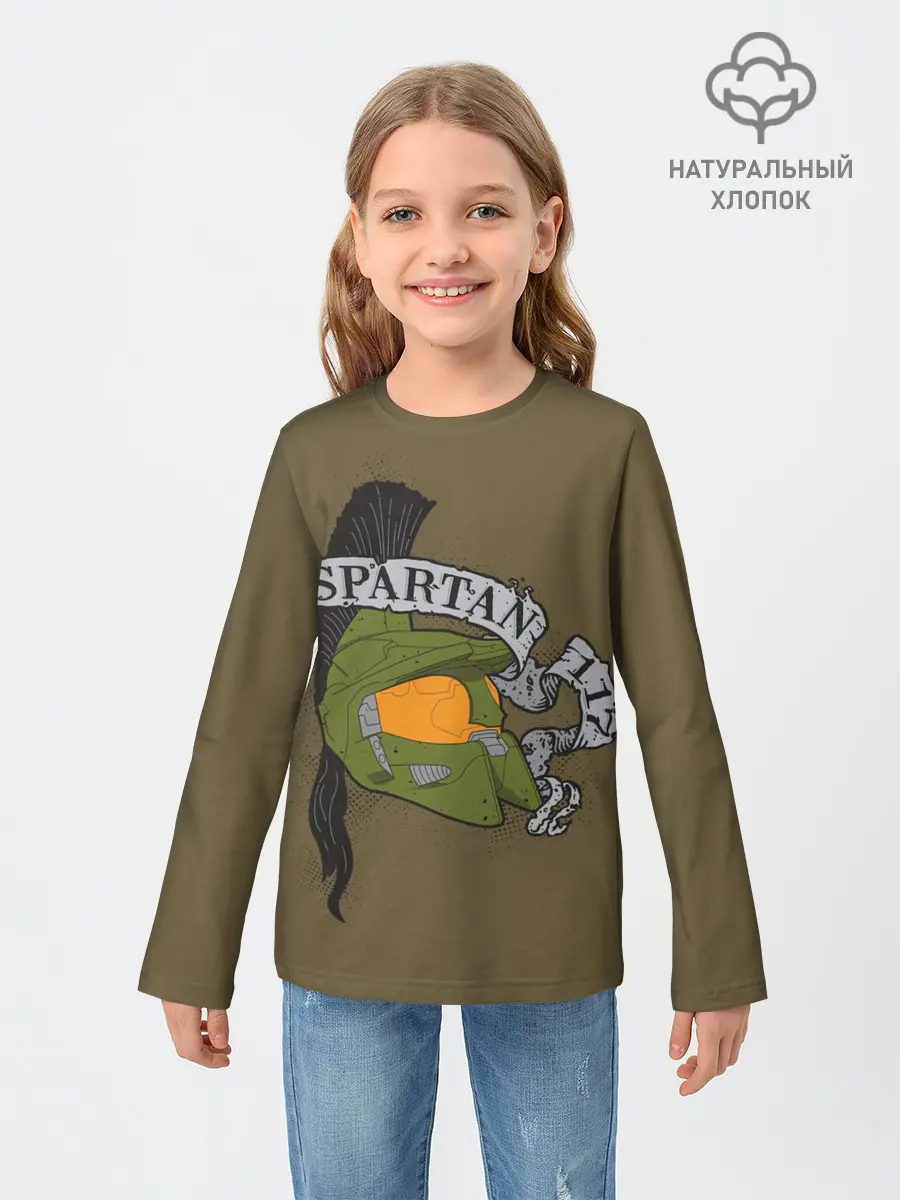 Детский лонгслив / Halo Spartans