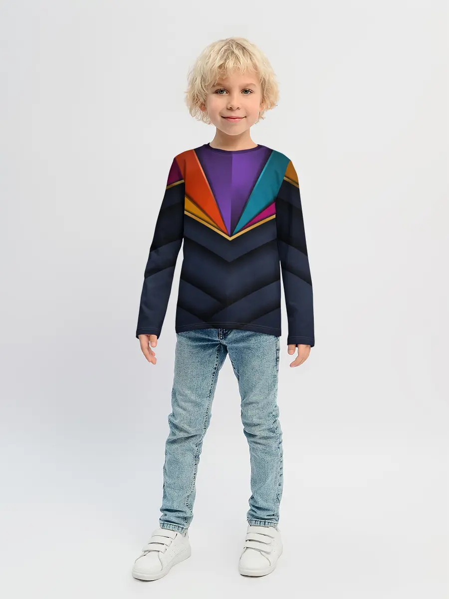 Детский лонгслив / 3D luxury