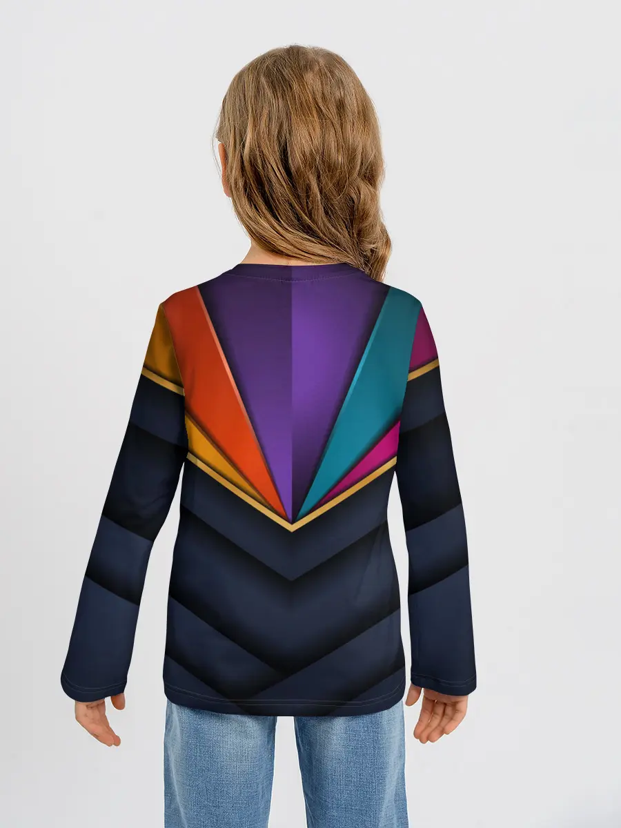 Детский лонгслив / 3D luxury