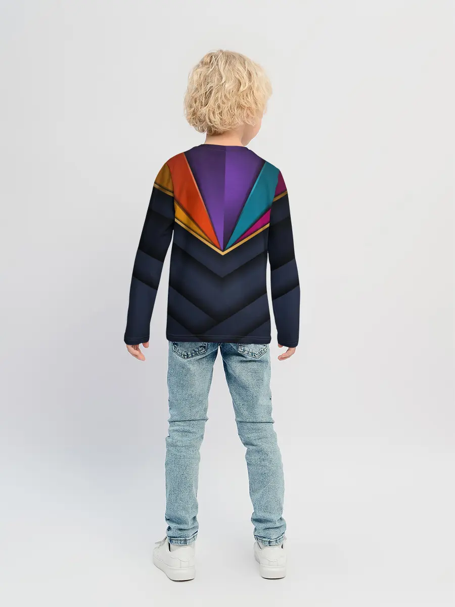 Детский лонгслив / 3D luxury