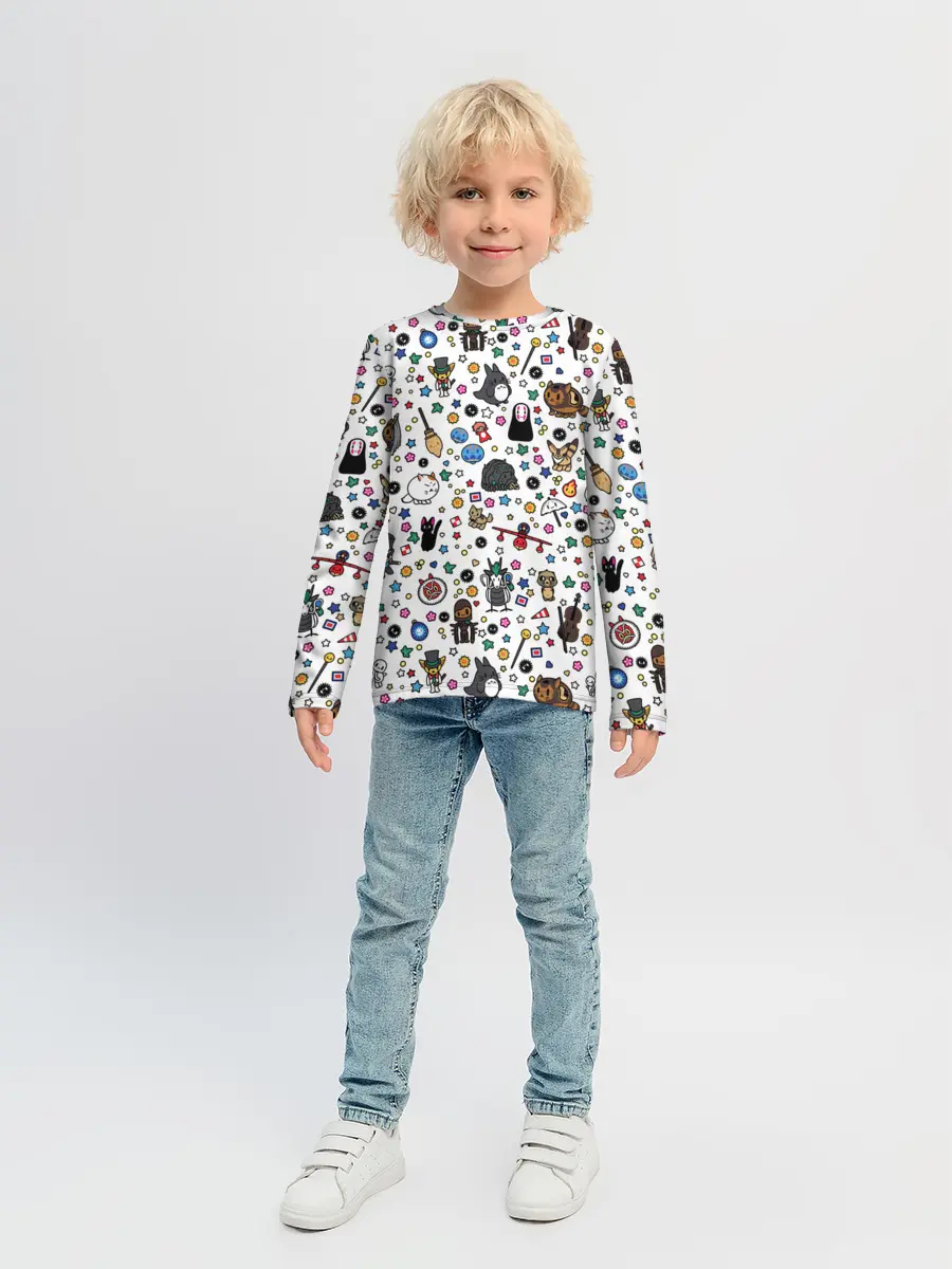 Детский лонгслив / Anime Characters