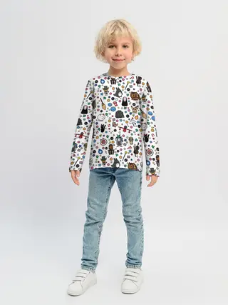 Детский лонгслив / Anime Characters