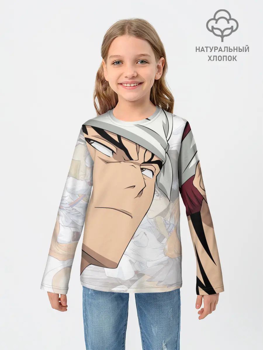 Детский лонгслив / Bleach Anime Abarai Renji