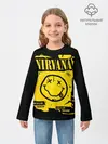 Детский лонгслив / Nirvana 1987