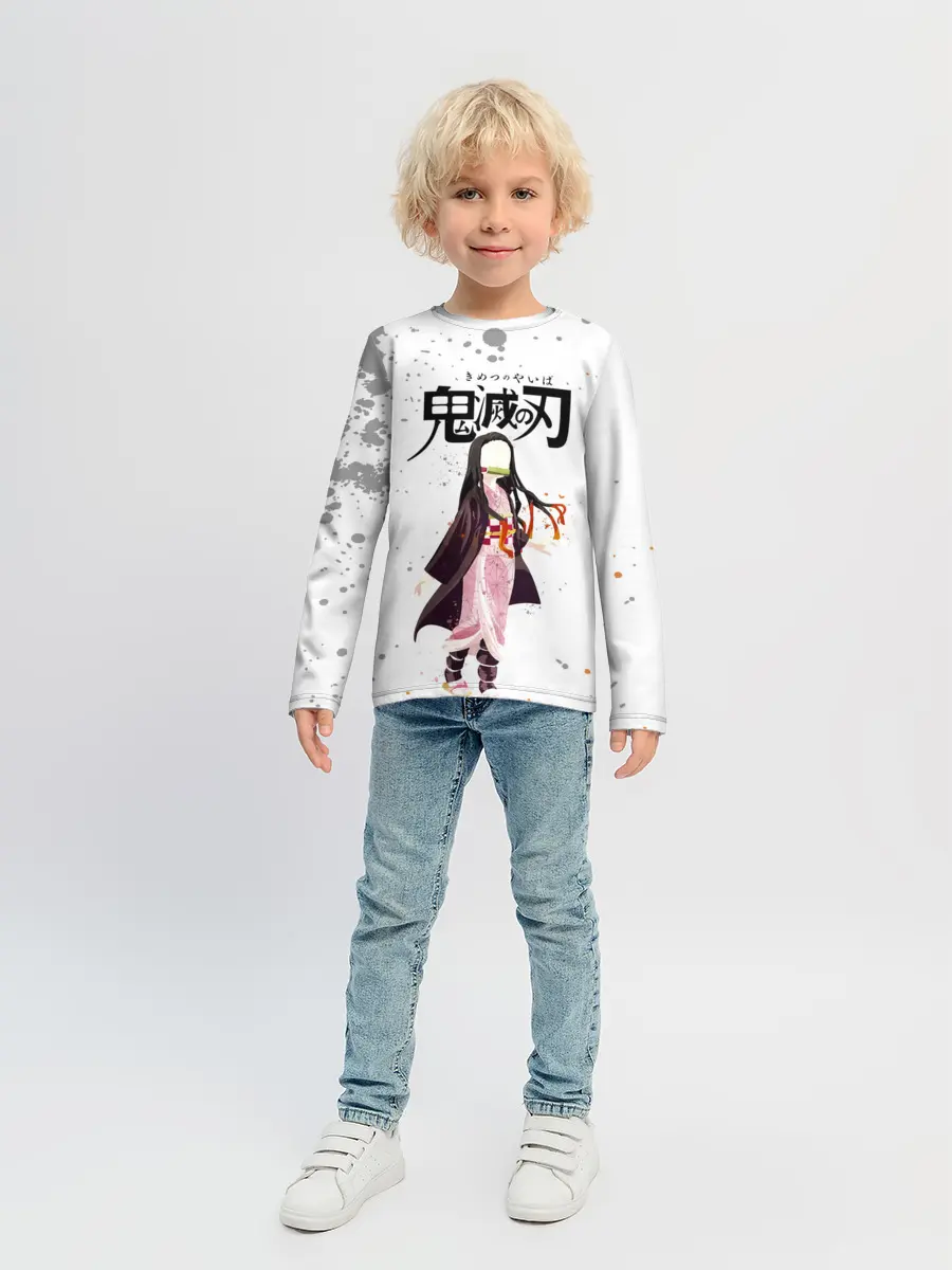 Детский лонгслив / Nezuko Kamado Kimetsu no Yaiba