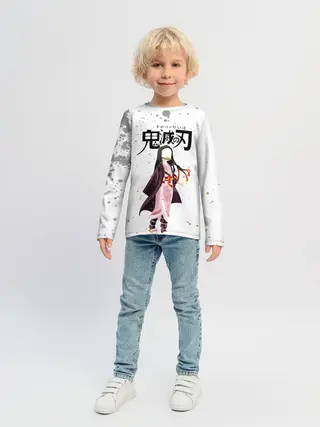 Детский лонгслив / Nezuko Kamado Kimetsu no Yaiba