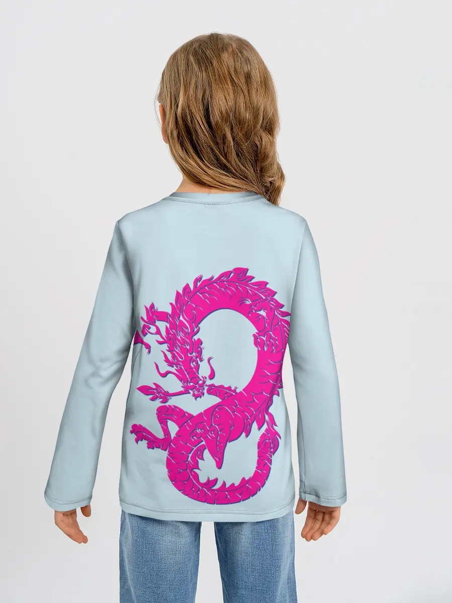 Детский лонгслив / Yakuza Dragon