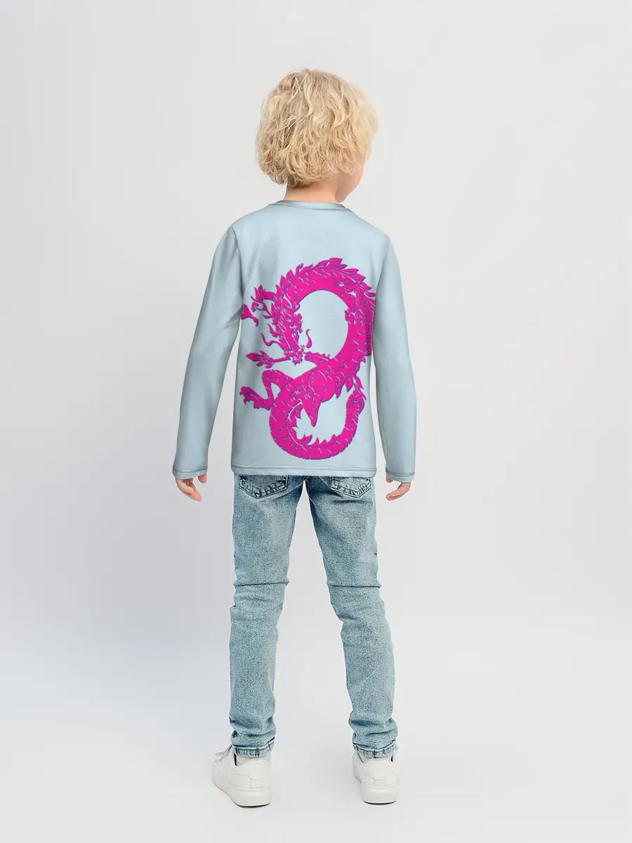 Детский лонгслив / Yakuza Dragon