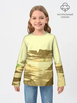 Детский лонгслив / Пустыня