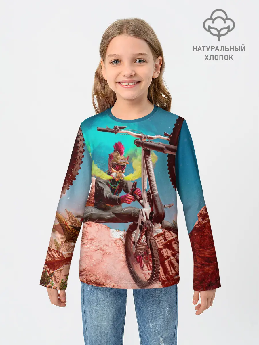 Детский лонгслив / Riders Republic