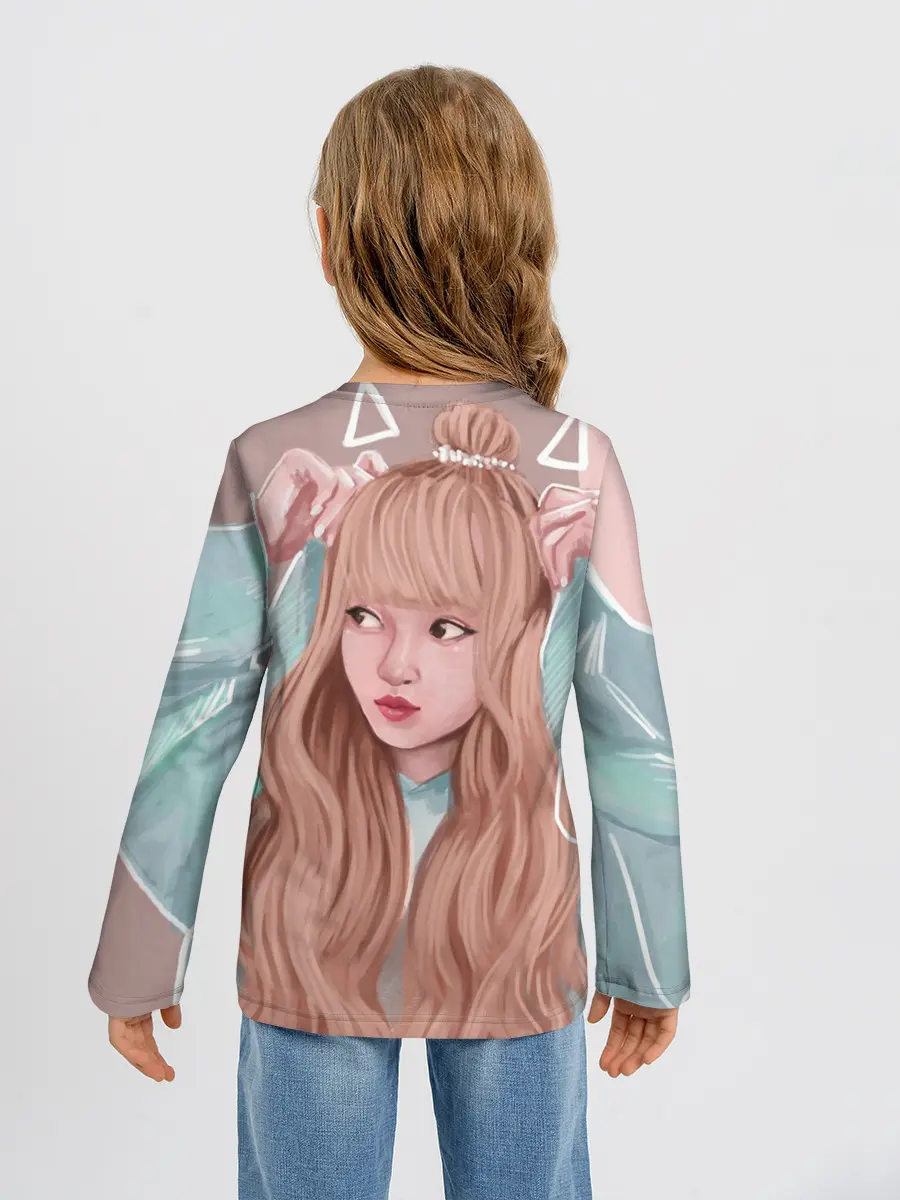 Детский лонгслив / Лиса Манобан