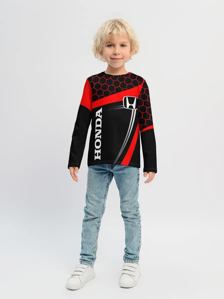 Детский лонгслив / HONDA / ХОНДА / SPORT