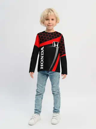 Детский лонгслив / HONDA / ХОНДА / SPORT