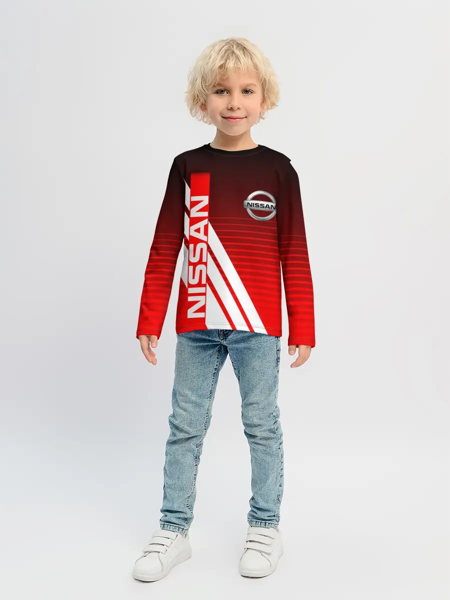 Детский лонгслив / NISSAN / НИССАН / СПОРТ