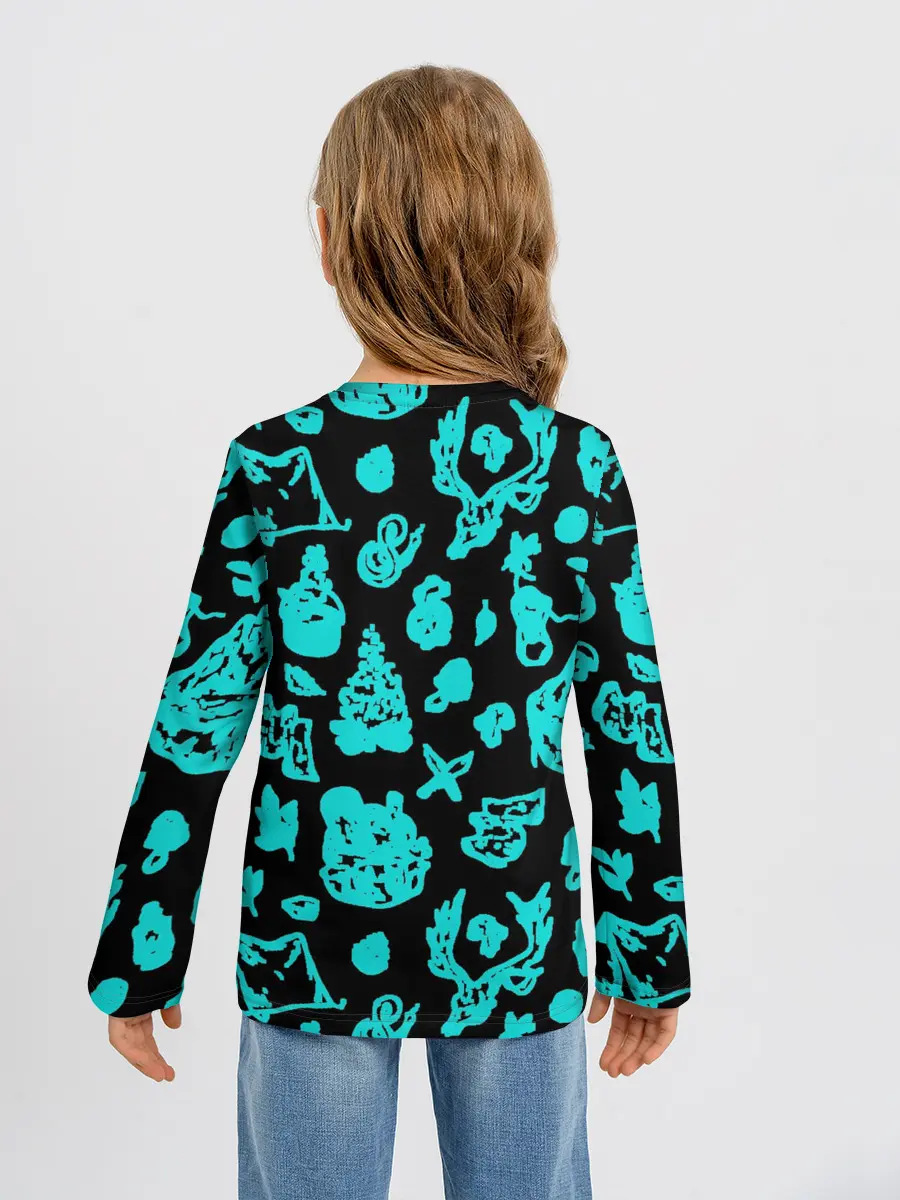 Детский лонгслив / Поход