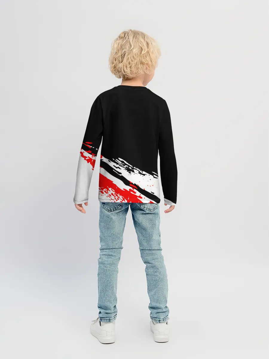 Детский лонгслив / Иноске Хашибира Kimetsu no Yaiba