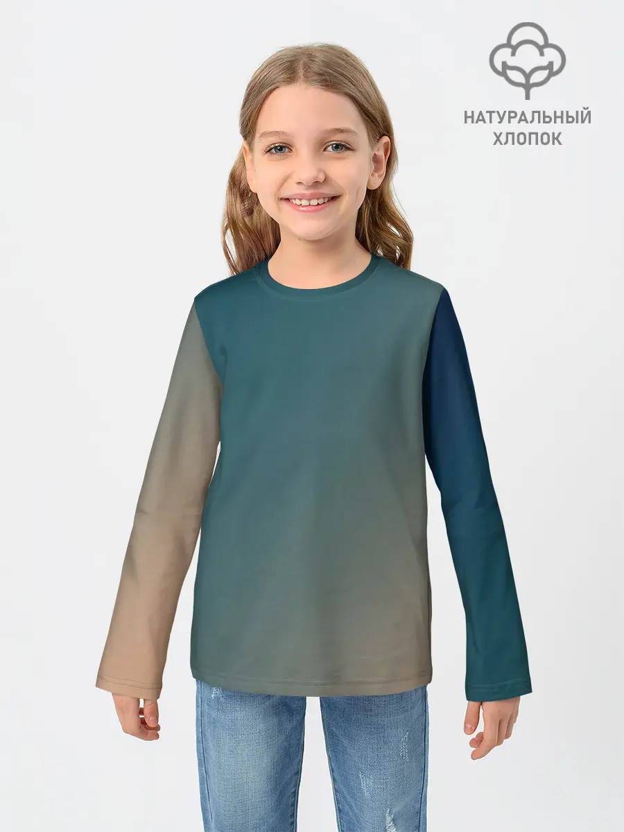 Детский лонгслив / Первые лучи солнца