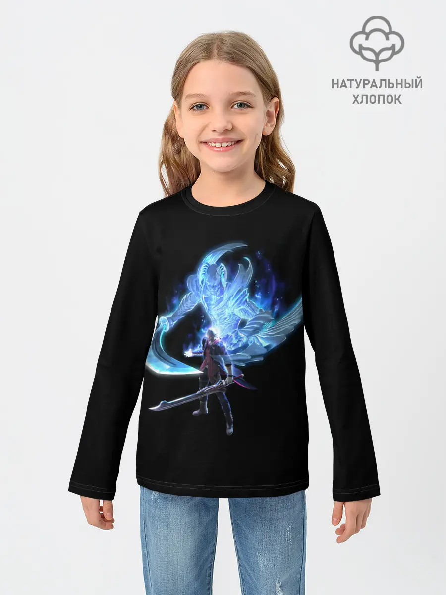 Детский лонгслив / Soul of Nero