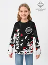 Детский лонгслив / NISSAN / НИССАН / ОСКОЛКИ