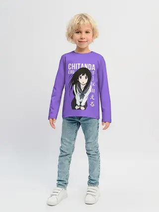 Детский лонгслив / Эру Читанда / Eru Chitanda