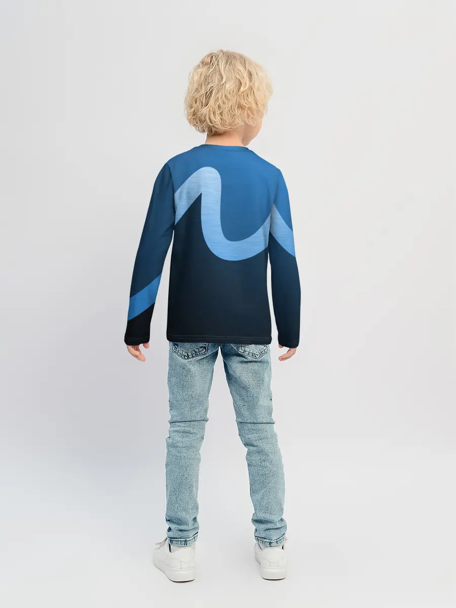 Детский лонгслив / WAVE