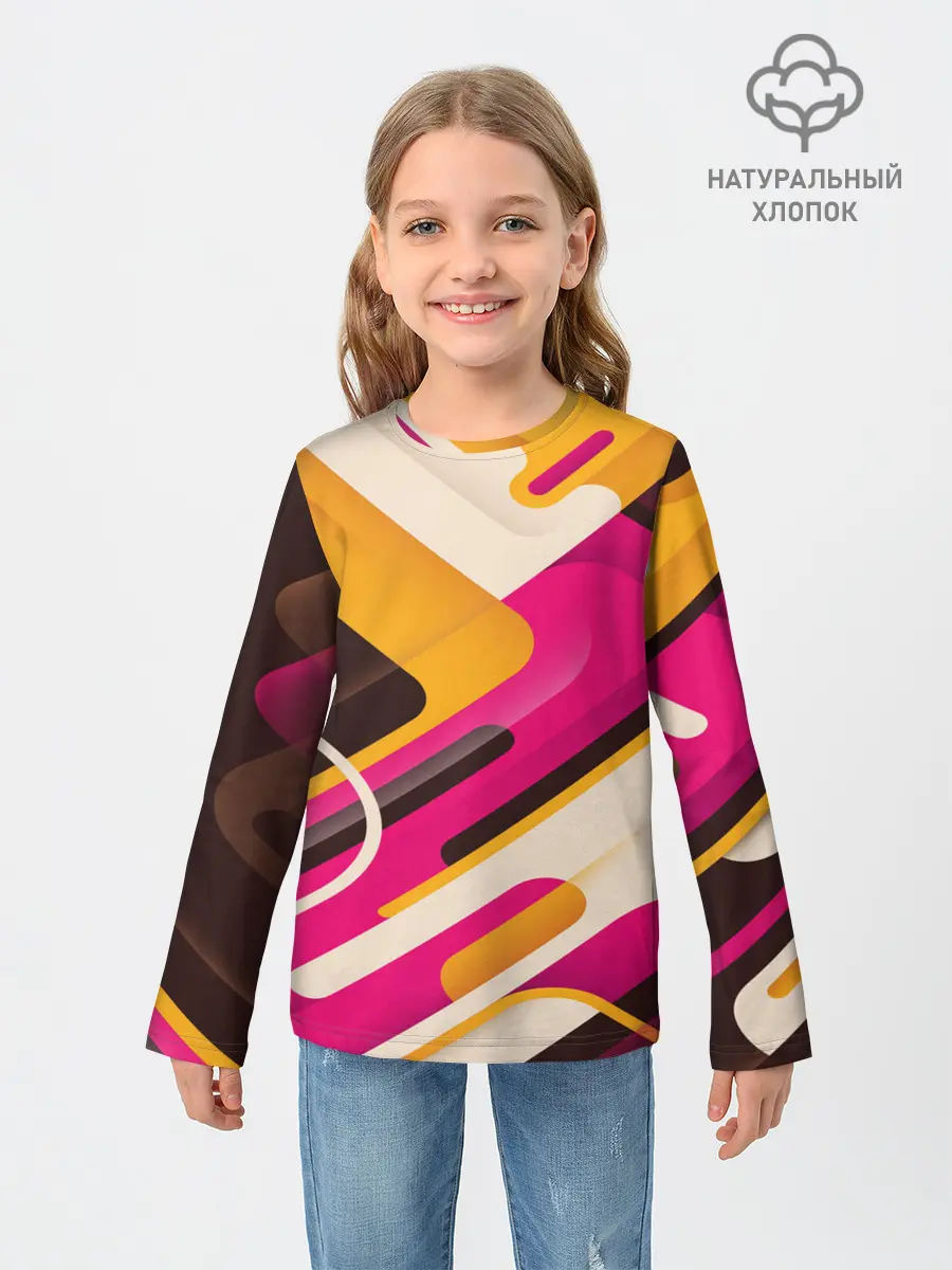 Детский лонгслив / Traffic