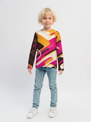 Детский лонгслив / Traffic