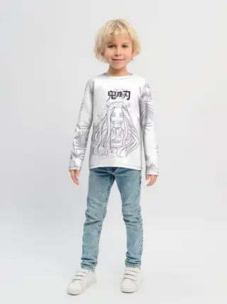 Детский лонгслив / Незуко Камадо Kimetsu no Yaiba