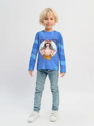 Детский лонгслив / Иноске Хашибира Kimetsu no Yaiba