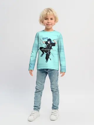 Детский лонгслив / Hashibira Inosuke Kimetsu no Yaiba