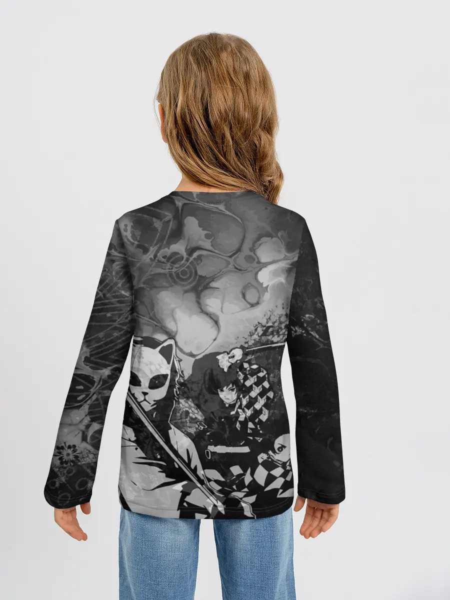 Детский лонгслив / The demons must die