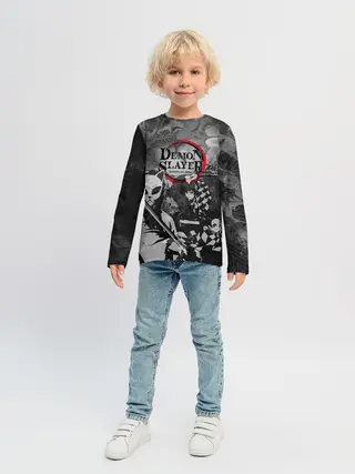 Детский лонгслив / The demons must die