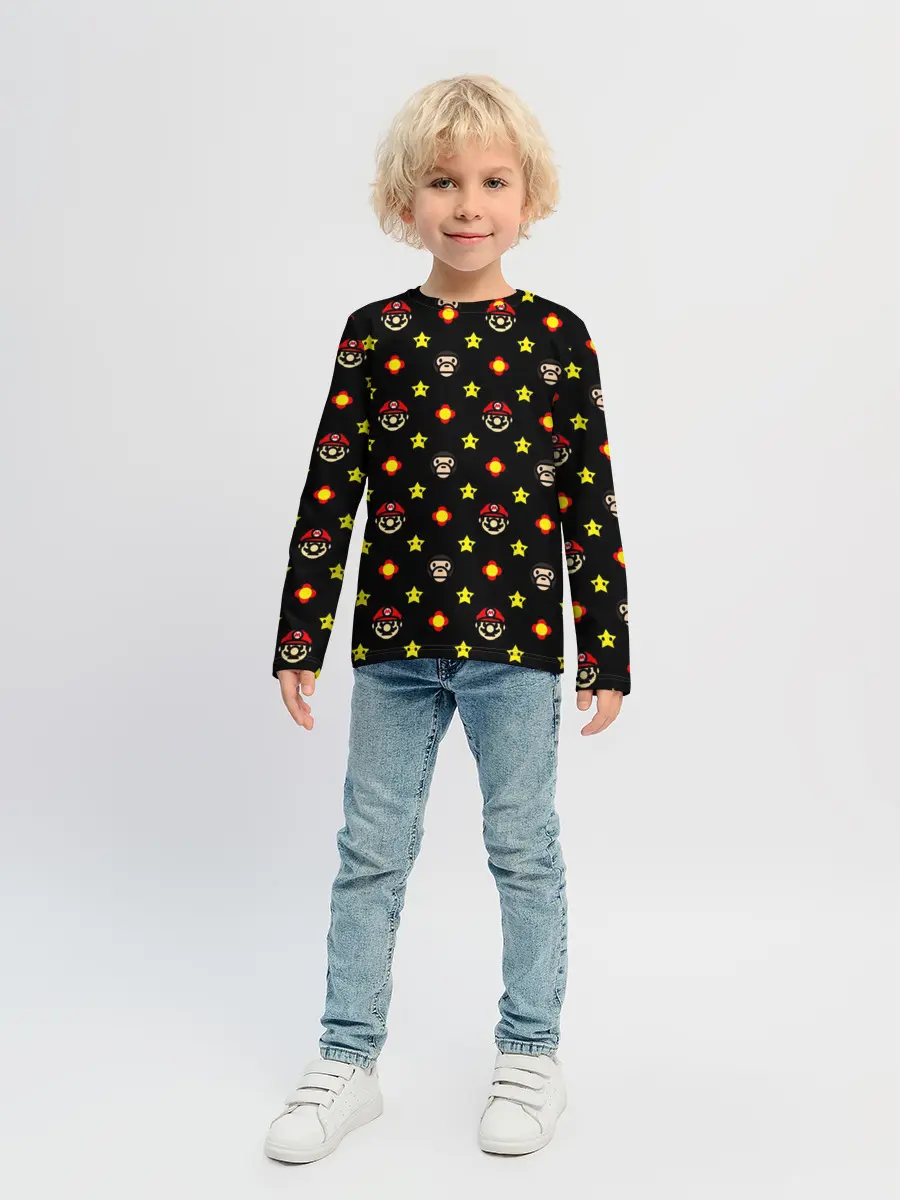 Детский лонгслив / MARIO