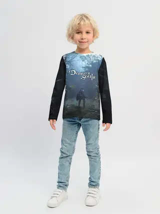 Детский лонгслив / Demons Souls art