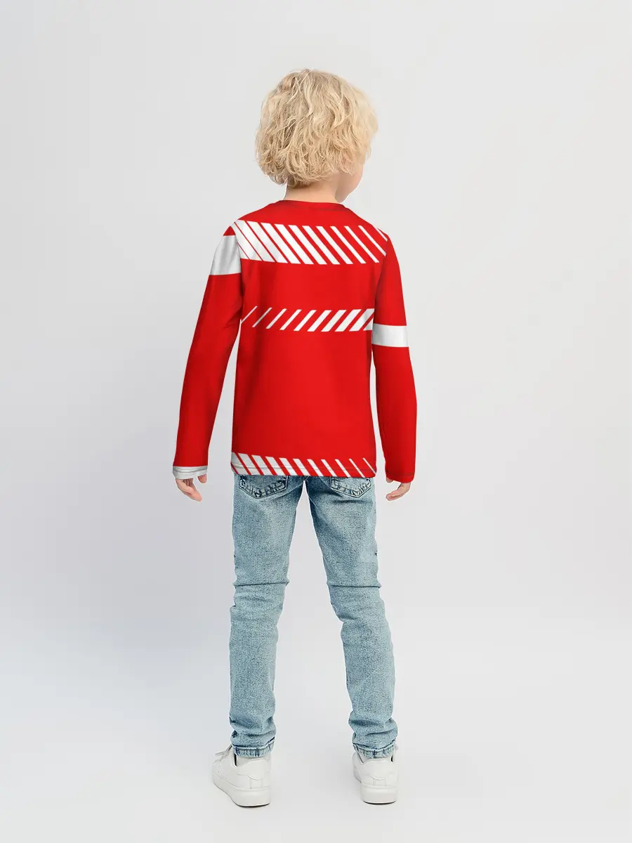 Детский лонгслив / PORSCHE / ПОРШЕ / RED STYLE
