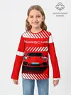 Детский лонгслив / PORSCHE / ПОРШЕ / RED STYLE