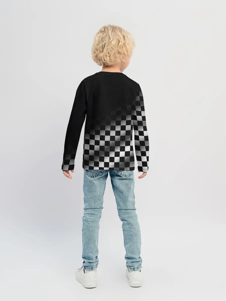 Детский лонгслив / PORSCHE / ПОРШЕ / ФИНИШ