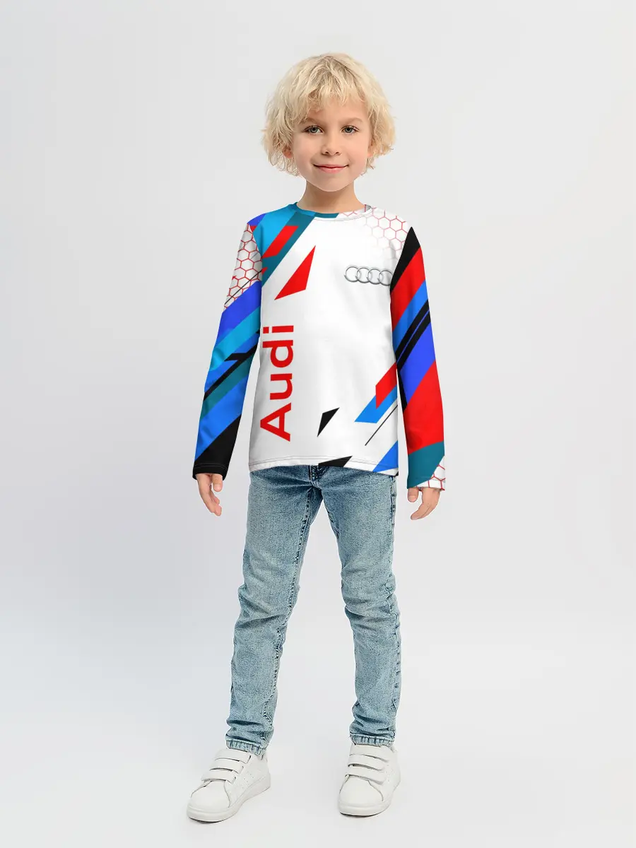 Детский лонгслив / AUDI / АУДИ / SPORT