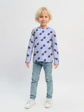 Детский лонгслив / Разноцветные очки