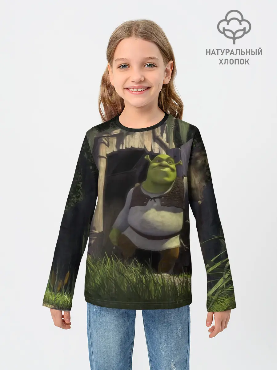 Детский лонгслив / Somebody Once Told Me