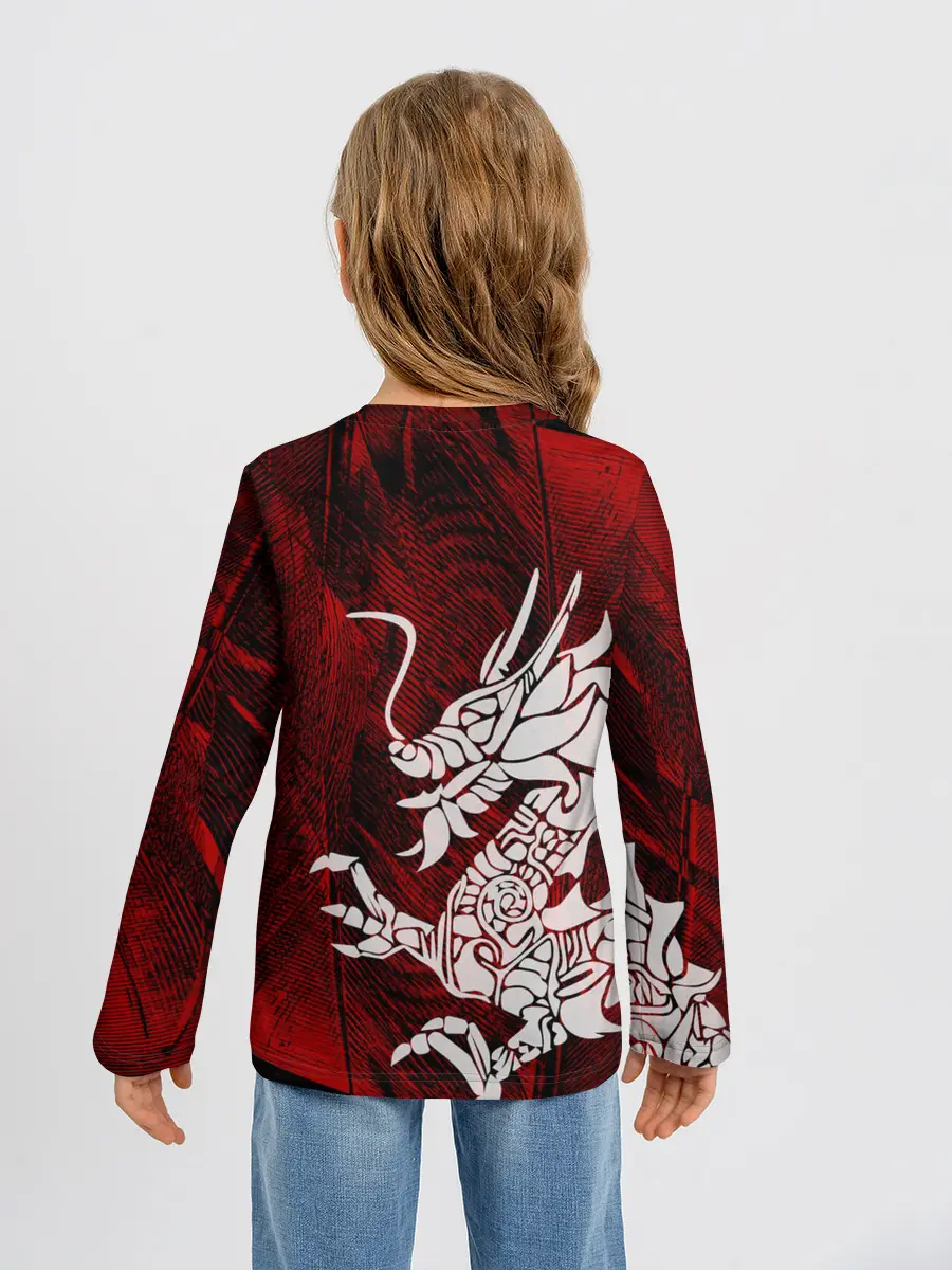 Детский лонгслив / Chinese Dragon