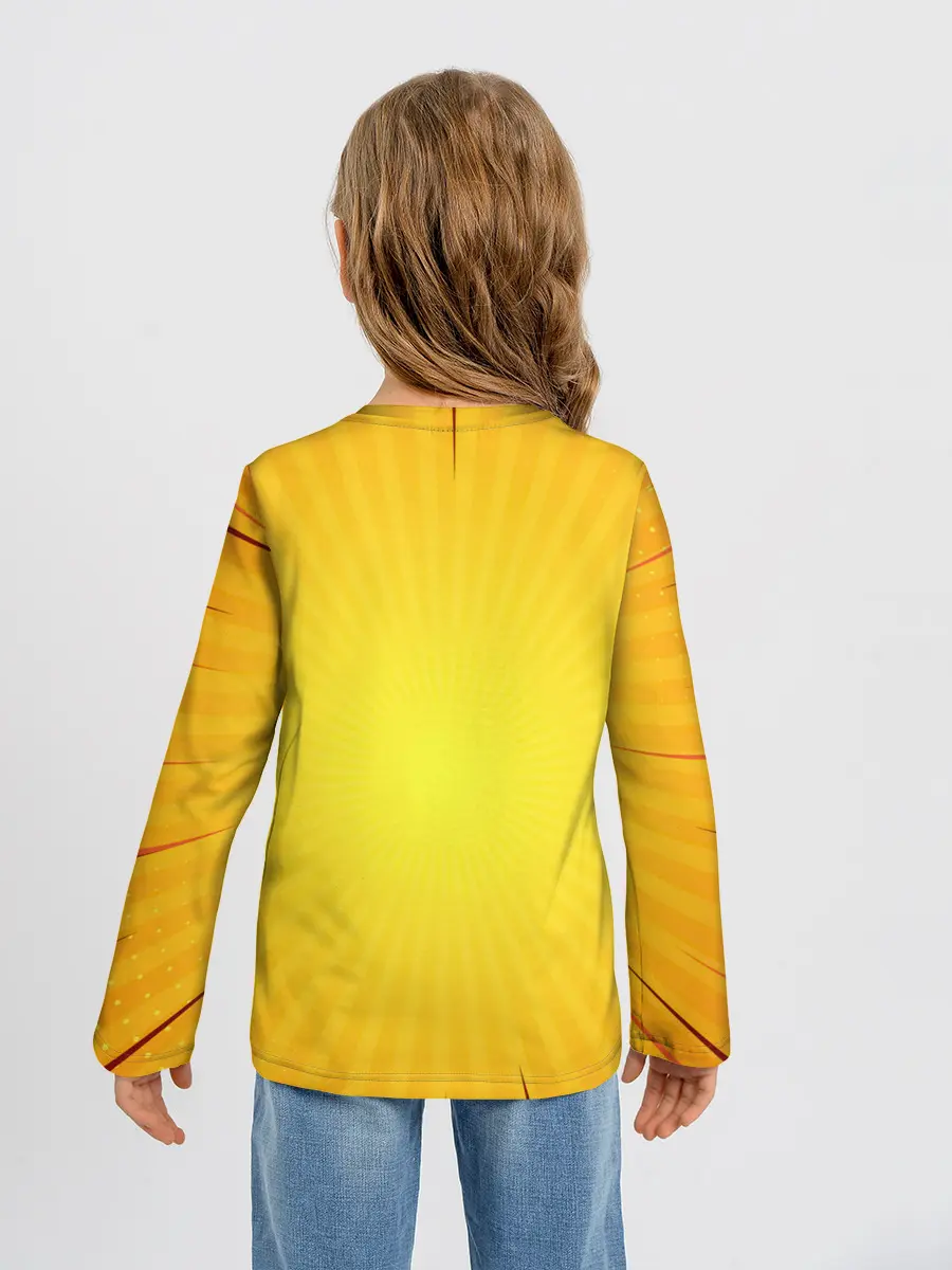 Детский лонгслив / Зеницу Агацума Kimetsu no Yaiba