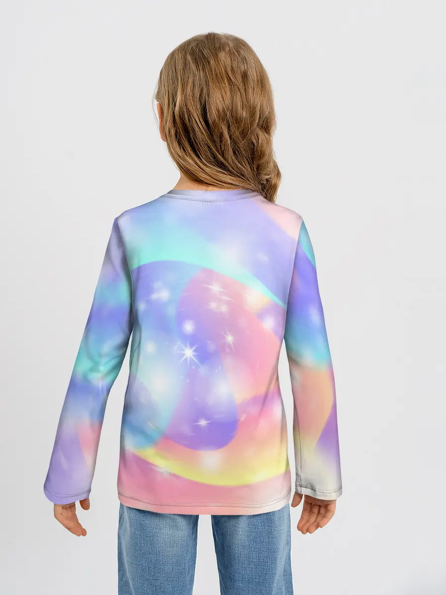 Детский лонгслив / Волшебные тропы