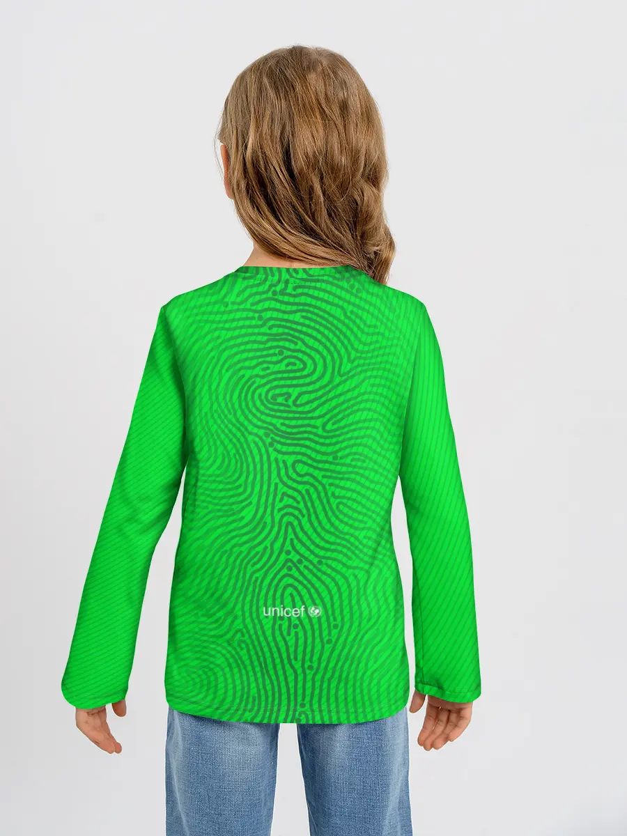 Детский лонгслив / FC Barcelona | Goalkeeper 2021/22