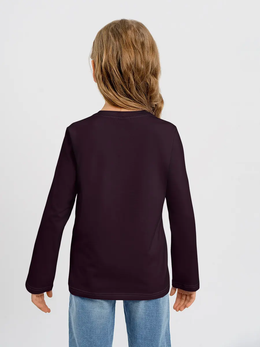 Детский лонгслив / Череп с VR