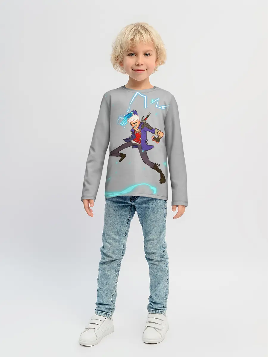 Детский лонгслив / Арт Неро