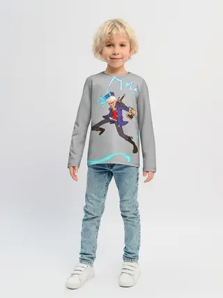 Детский лонгслив / Арт Неро