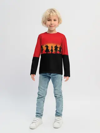 Детский лонгслив / DMC x RDR