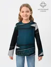 Детский лонгслив / 3D luxury sport style Золото