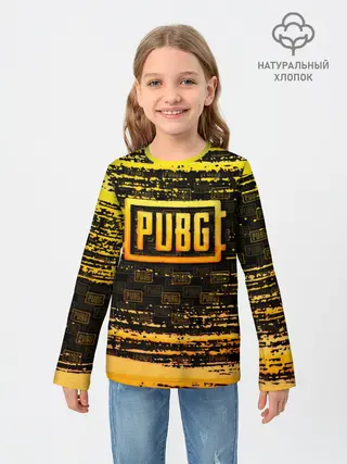 Детский лонгслив / PUBG / ПАБГ